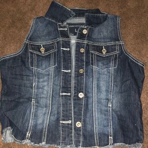 Denim vest